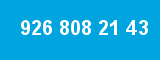 926 808 21 43